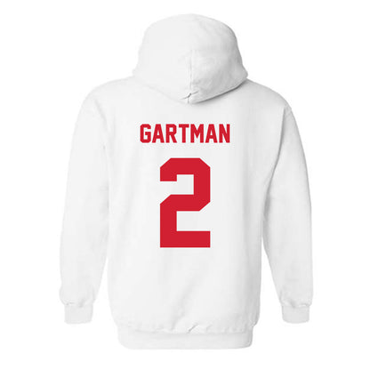Arkansas State - NCAA Baseball : Drew Gartman - Classic Shersey Hooded Sweatshirt-1