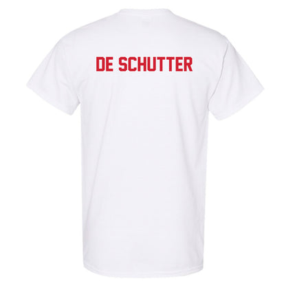 Arkansas State - NCAA Men's Golf : Anthony De Schutter - T-Shirt