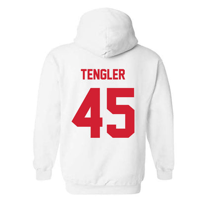 Arkansas State - NCAA Baseball : Ckyler Tengler - Classic Shersey Hooded Sweatshirt-1