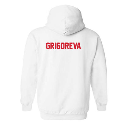 Arkansas State - NCAA Women's Tennis : Anna Grigoreva - Classic Shersey Hooded Sweatshirt-1