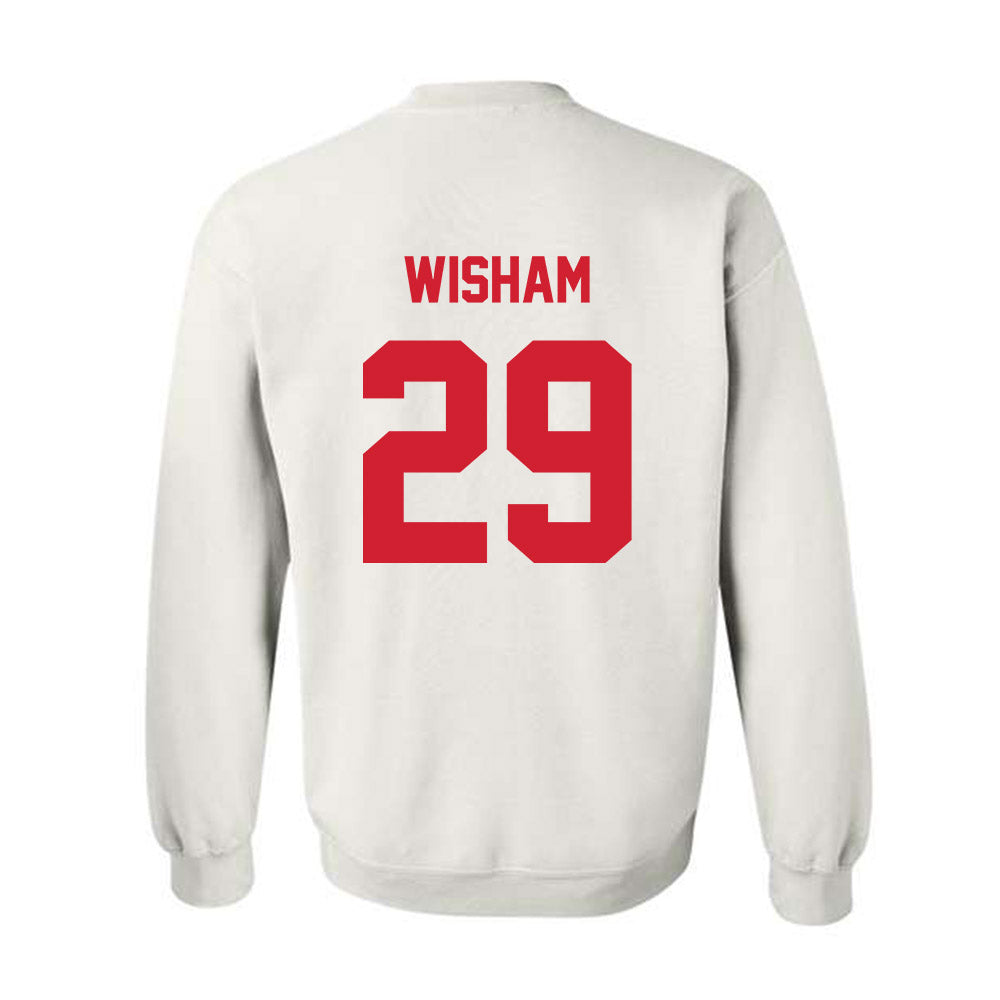 Arkansas State - NCAA Football : Luke Wisham - Classic Shersey Crewneck Sweatshirt-1