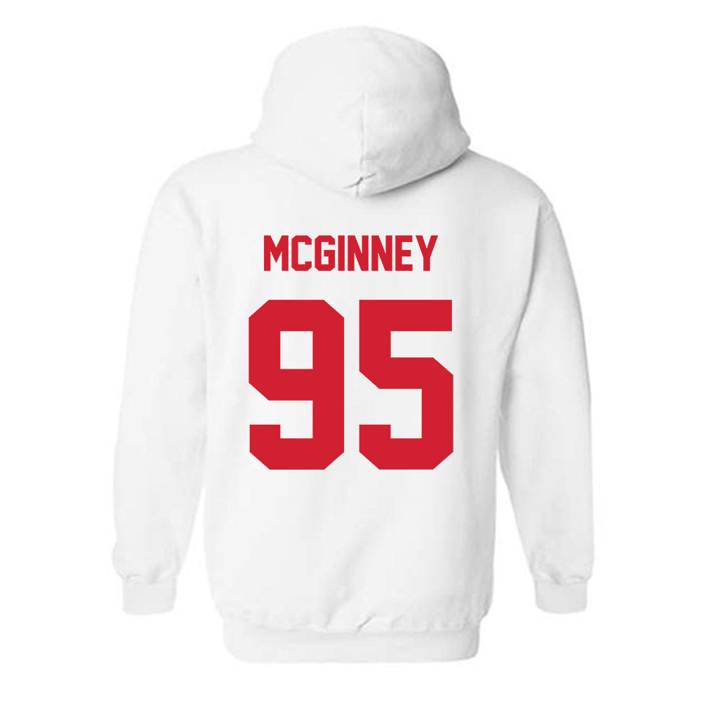 Arkansas State - NCAA Football : Jakwon Mcginney - Classic Shersey Hooded Sweatshirt-1