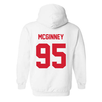 Arkansas State - NCAA Football : Jakwon Mcginney - Classic Shersey Hooded Sweatshirt-1