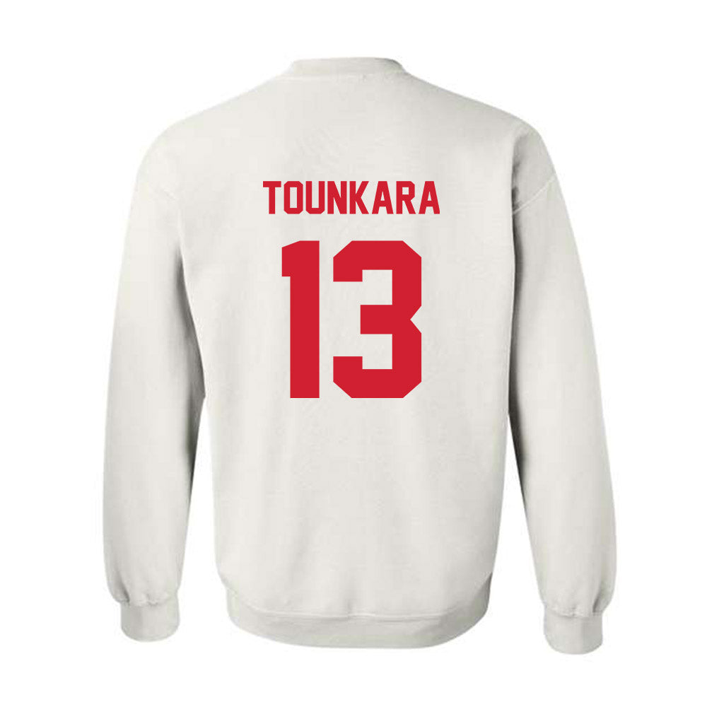 Arkansas State - NCAA Men's Basketball : Aly Tounkara - Classic Shersey Crewneck Sweatshirt-1
