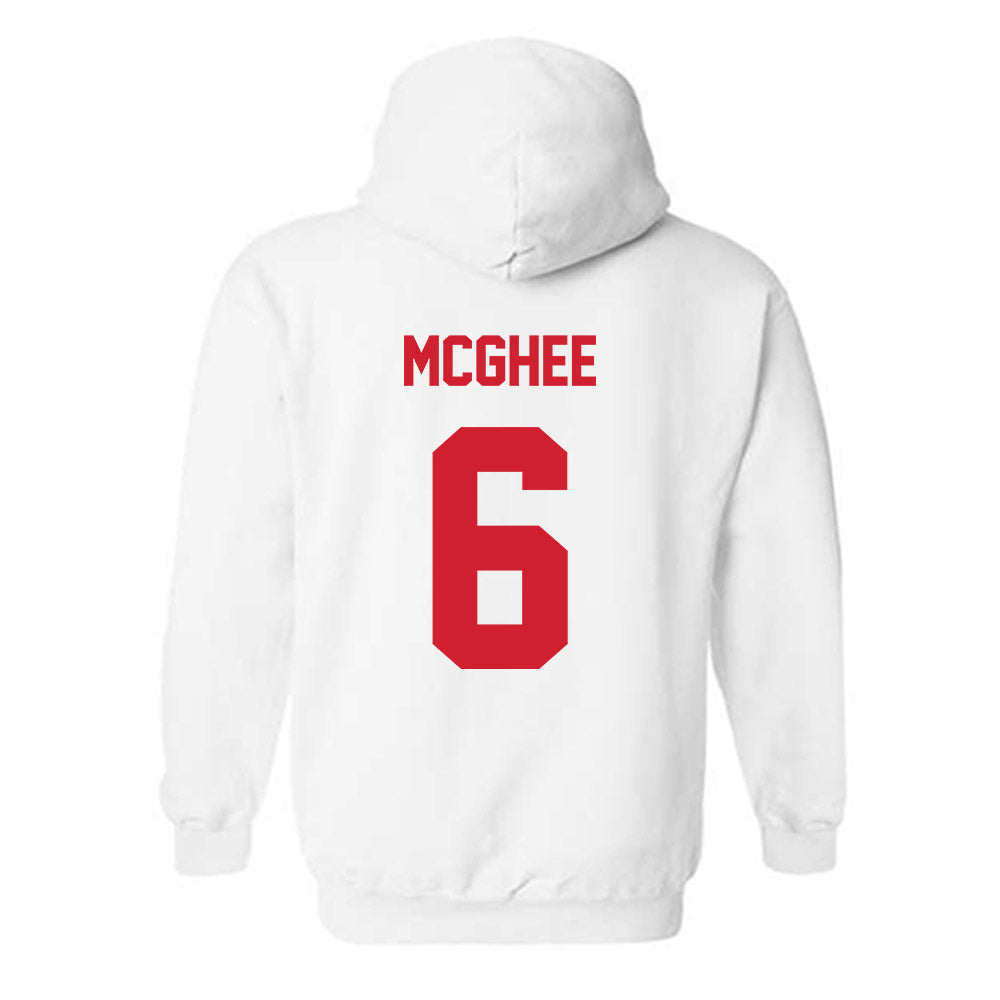 Arkansas State - NCAA Football : AG McGhee - Classic Shersey Hooded Sweatshirt-1