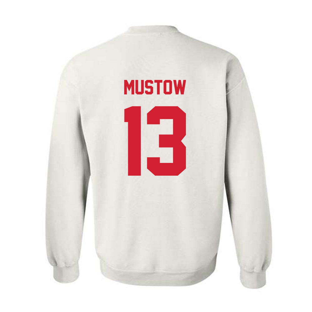 Arkansas State - NCAA Baseball : Adam Mustow - Classic Shersey Crewneck Sweatshirt-1