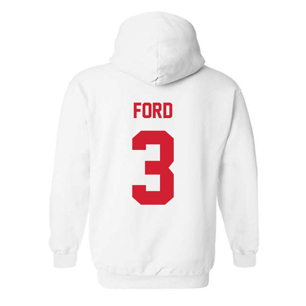 Arkansas State - NCAA Men's Basketball : Derrian Ford - Hooded Sweatshirt