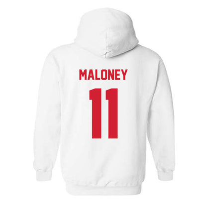 Arkansas State - NCAA Women's Volleyball : Mia Maloney - Hooded Sweatshirt