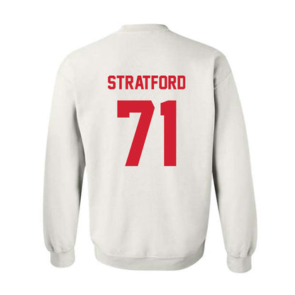 Arkansas State - NCAA Football : Chace Stratford - Classic Shersey Crewneck Sweatshirt-1