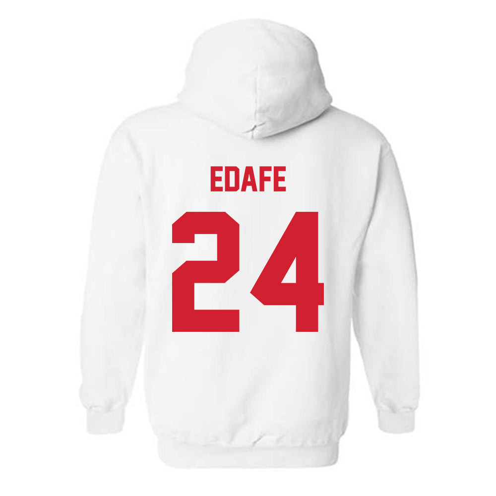 Arkansas State - NCAA Women's Soccer : Omamuzo Edafe - Classic Shersey Hooded Sweatshirt-1