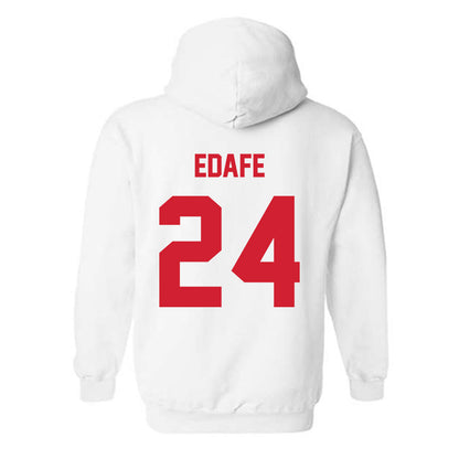 Arkansas State - NCAA Women's Soccer : Omamuzo Edafe - Classic Shersey Hooded Sweatshirt-1