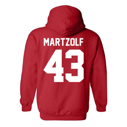 FAU - NCAA Baseball : Max Martzolf - Hooded Sweatshirt