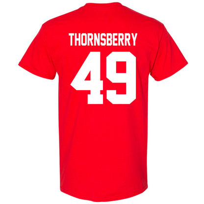 FAU - NCAA Men's Swimming & Diving : Logan Thornsberry - T-Shirt