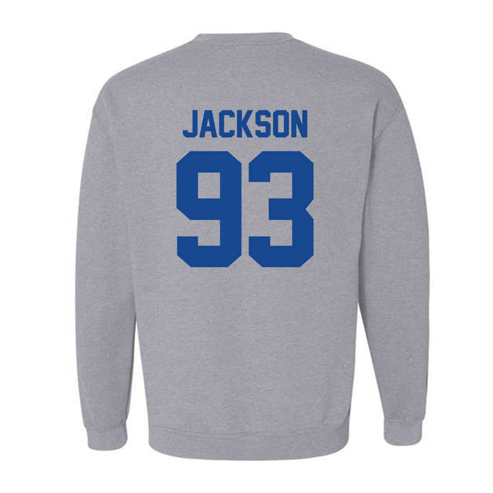 Grand Valley - NCAA Football : Ronald Jackson - Classic Shersey Crewneck Sweatshirt-1