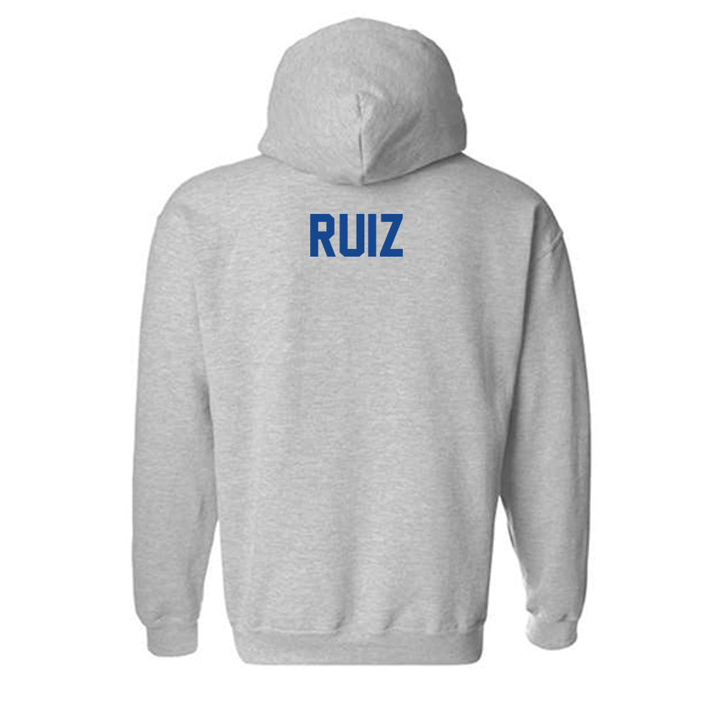 Grand Valley - NCAA Men's Tennis : Jorge Ruiz - Classic Shersey Hooded Sweatshirt-1