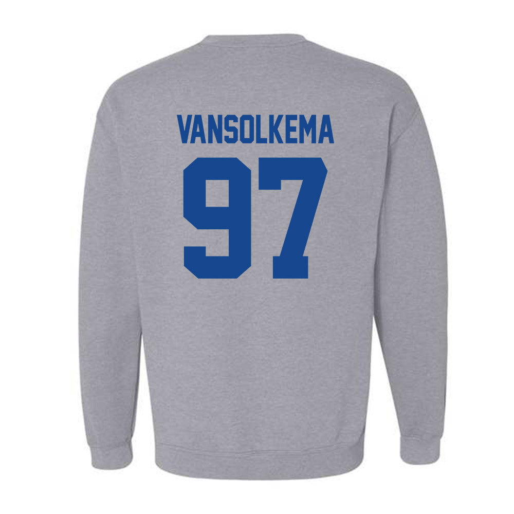 Grand Valley - NCAA Football : Camren VanSolkema - Classic Shersey Crewneck Sweatshirt-1