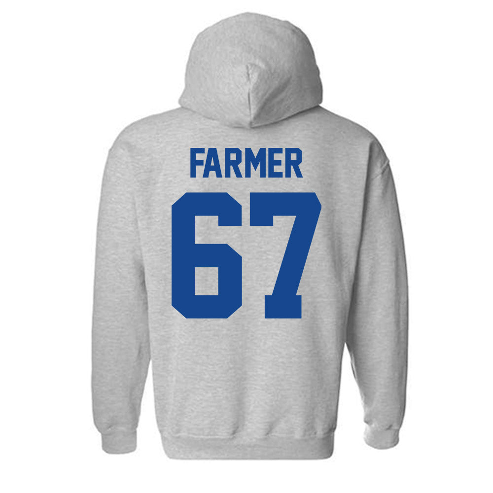 Grand Valley - NCAA Football : Anderson Farmer - Classic Shersey Hooded Sweatshirt-1