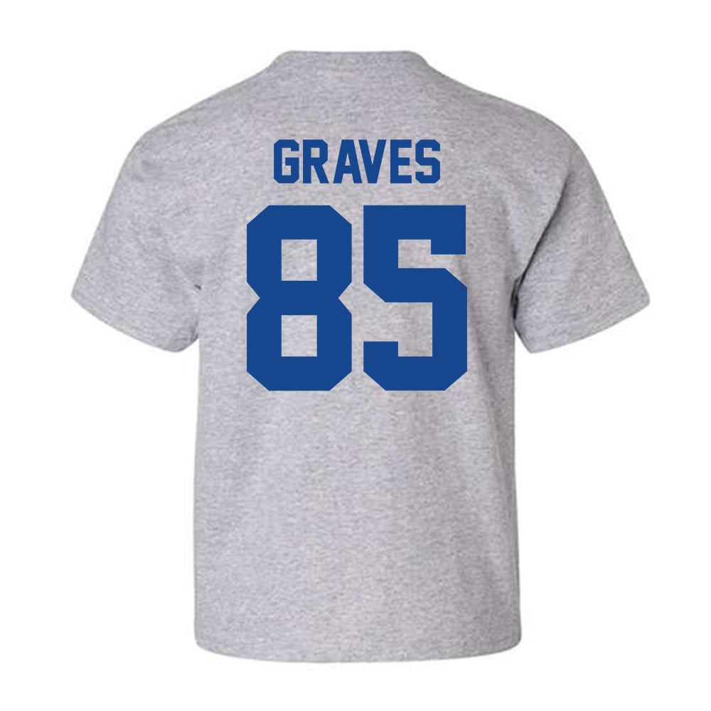 Grand Valley - NCAA Football : Eli Graves - Classic Shersey Youth T-Shirt-1
