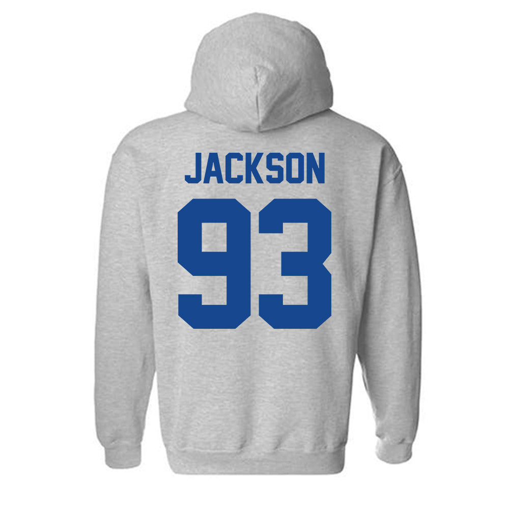 Grand Valley - NCAA Football : Ronald Jackson - Classic Shersey Hooded Sweatshirt-1