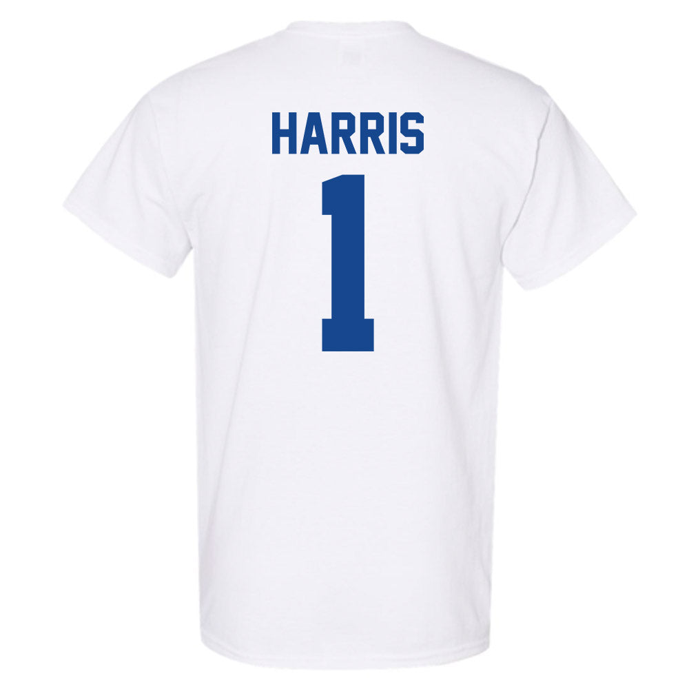 Grand Valley - NCAA Men's Basketball : Britain Harris - T-Shirt