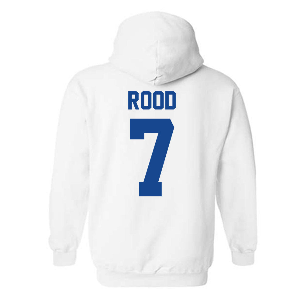  - NCAA Football : Derek Rood - Classic Shersey Hooded Sweatshirt-1