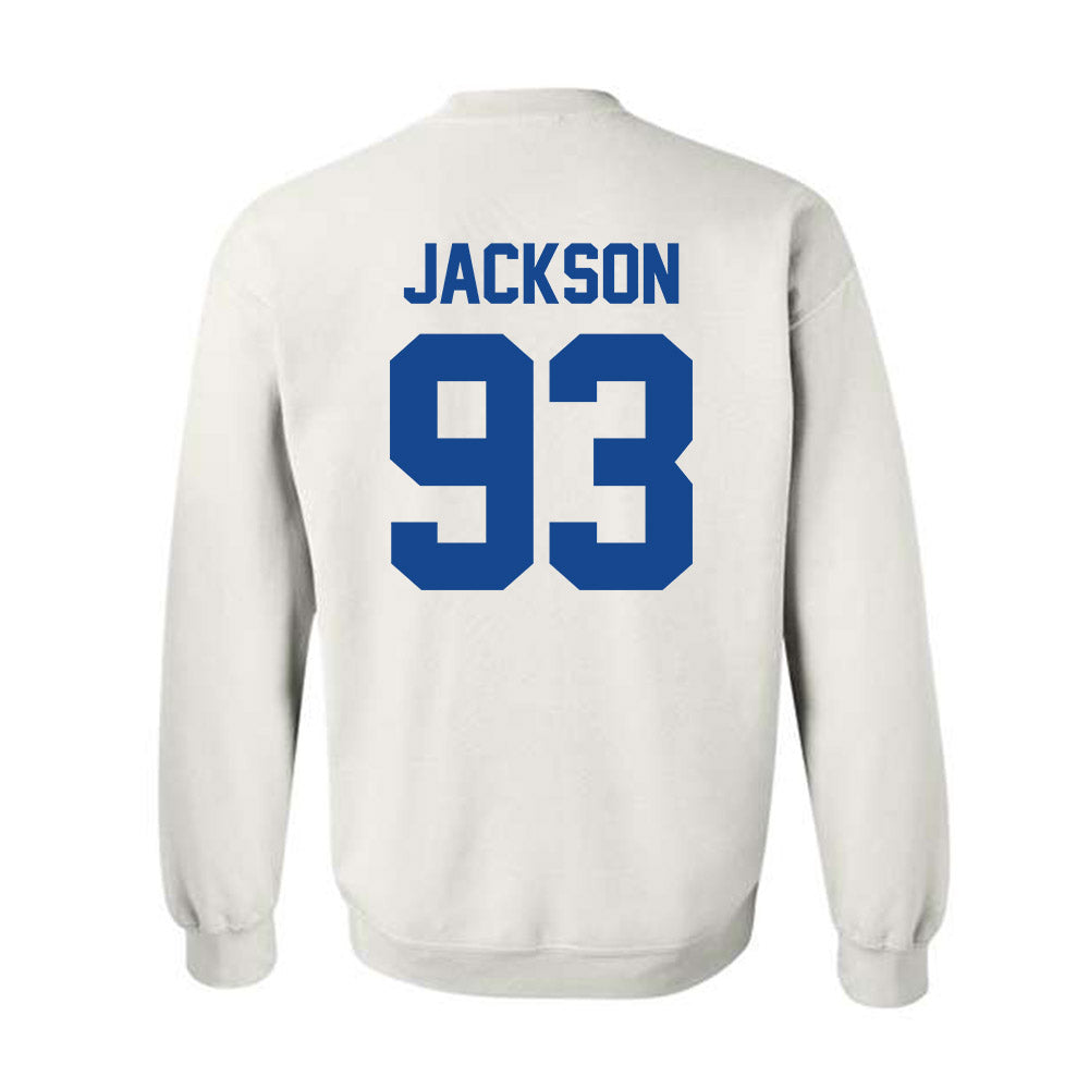 Grand Valley - NCAA Football : Ronald Jackson - Classic Shersey Crewneck Sweatshirt-1