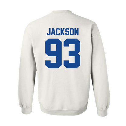 Grand Valley - NCAA Football : Ronald Jackson - Classic Shersey Crewneck Sweatshirt-1