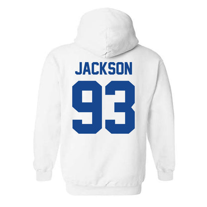 Grand Valley - NCAA Football : Ronald Jackson - Classic Shersey Hooded Sweatshirt-1