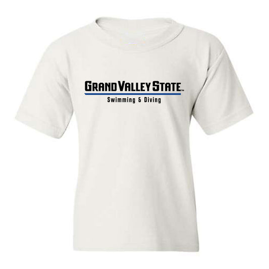 Grand Valley - NCAA Women's Swimming & Diving : Linda Frick - Youth T-Shirt