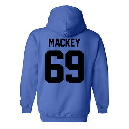 Grand Valley - NCAA Football : Cannon Mackey - Classic Shersey Hooded Sweatshirt-1