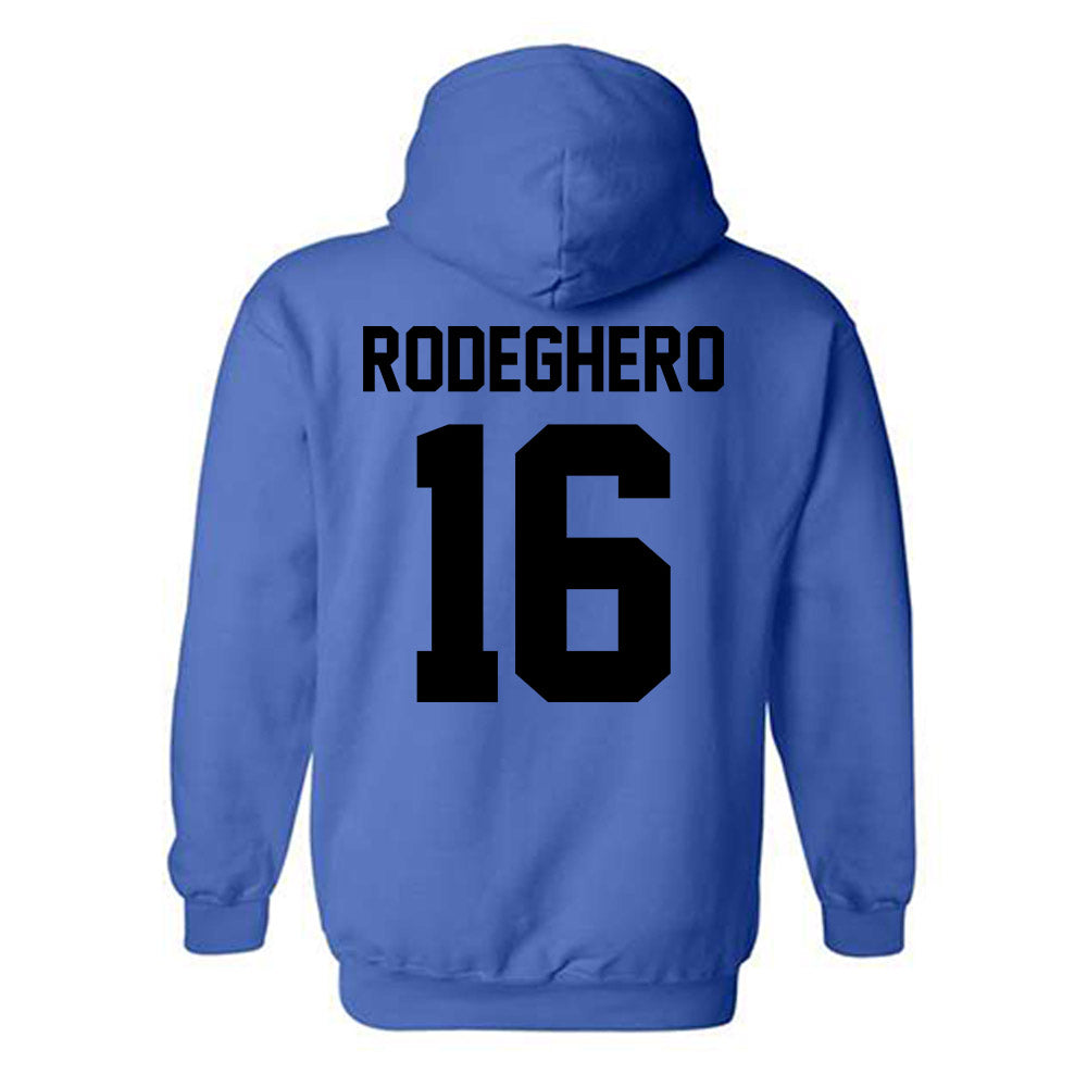 Grand Valley - NCAA Women's Volleyball : Taelynn Rodeghero - Classic Shersey Hooded Sweatshirt-1