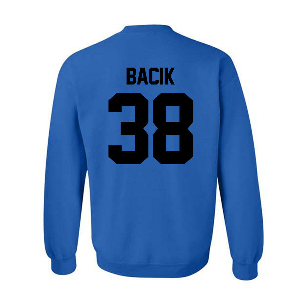 Grand Valley - NCAA Football : Mathew Bacik - Classic Shersey Crewneck Sweatshirt-1