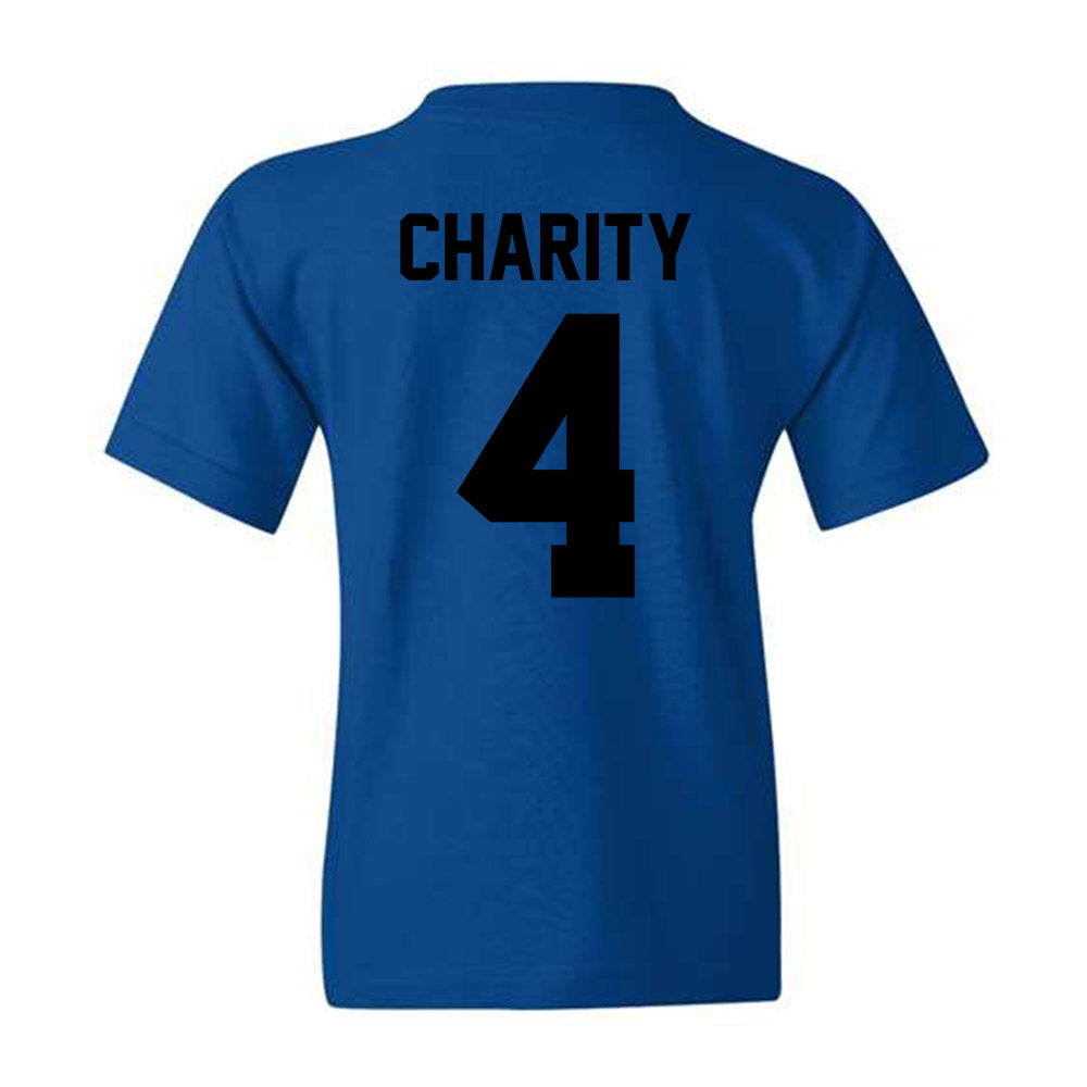 Grand Valley - NCAA Men's Basketball : Jalen Charity - Classic Shersey Youth T-Shirt