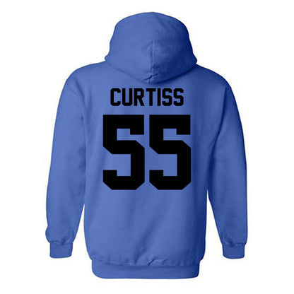 Grand Valley - NCAA Football : Evan Curtiss - Classic Shersey Hooded Sweatshirt-1