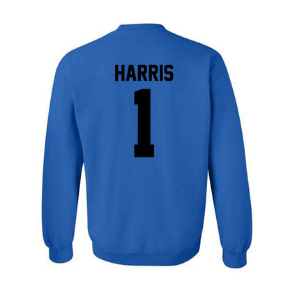 Grand Valley - NCAA Men's Basketball : Britain Harris - Crewneck Sweatshirt