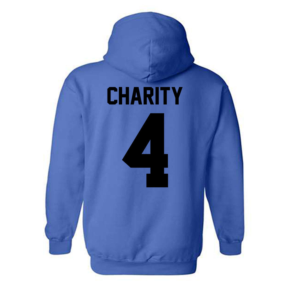 Grand Valley - NCAA Men's Basketball : Jalen Charity - Classic Shersey Hooded Sweatshirt