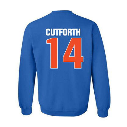 Boise State - NCAA Football : Max Cutforth - Sport Shersey Crewneck Sweatshirt