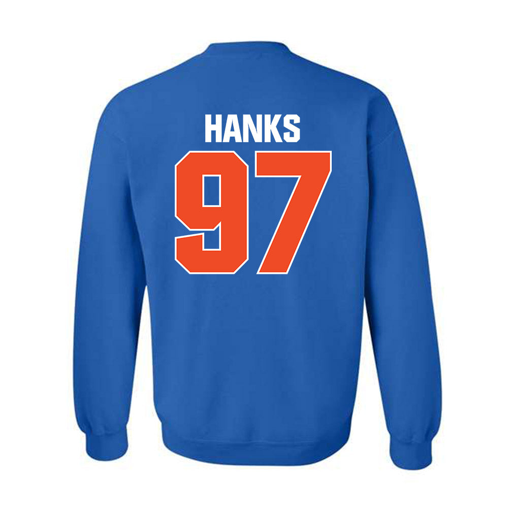 Boise State - NCAA Football : Hayden Hanks - Sport Shersey Crewneck Sweatshirt