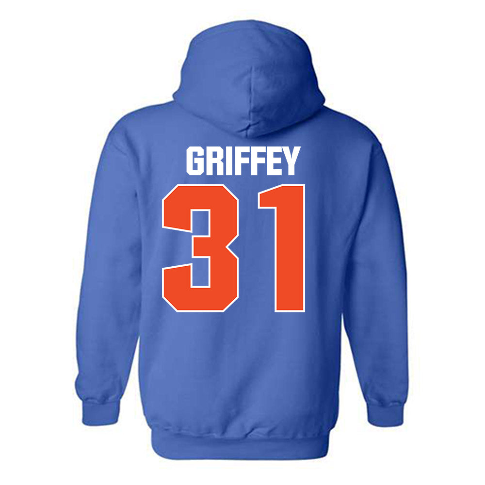 Boise State - NCAA Football : Tevin Griffey - Sport Shersey Hooded Sweatshirt