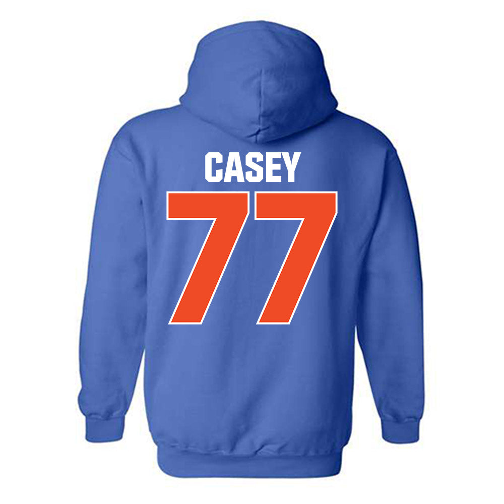 Boise State - NCAA Football : Kage Casey - Sport Shersey Hooded Sweatshirt