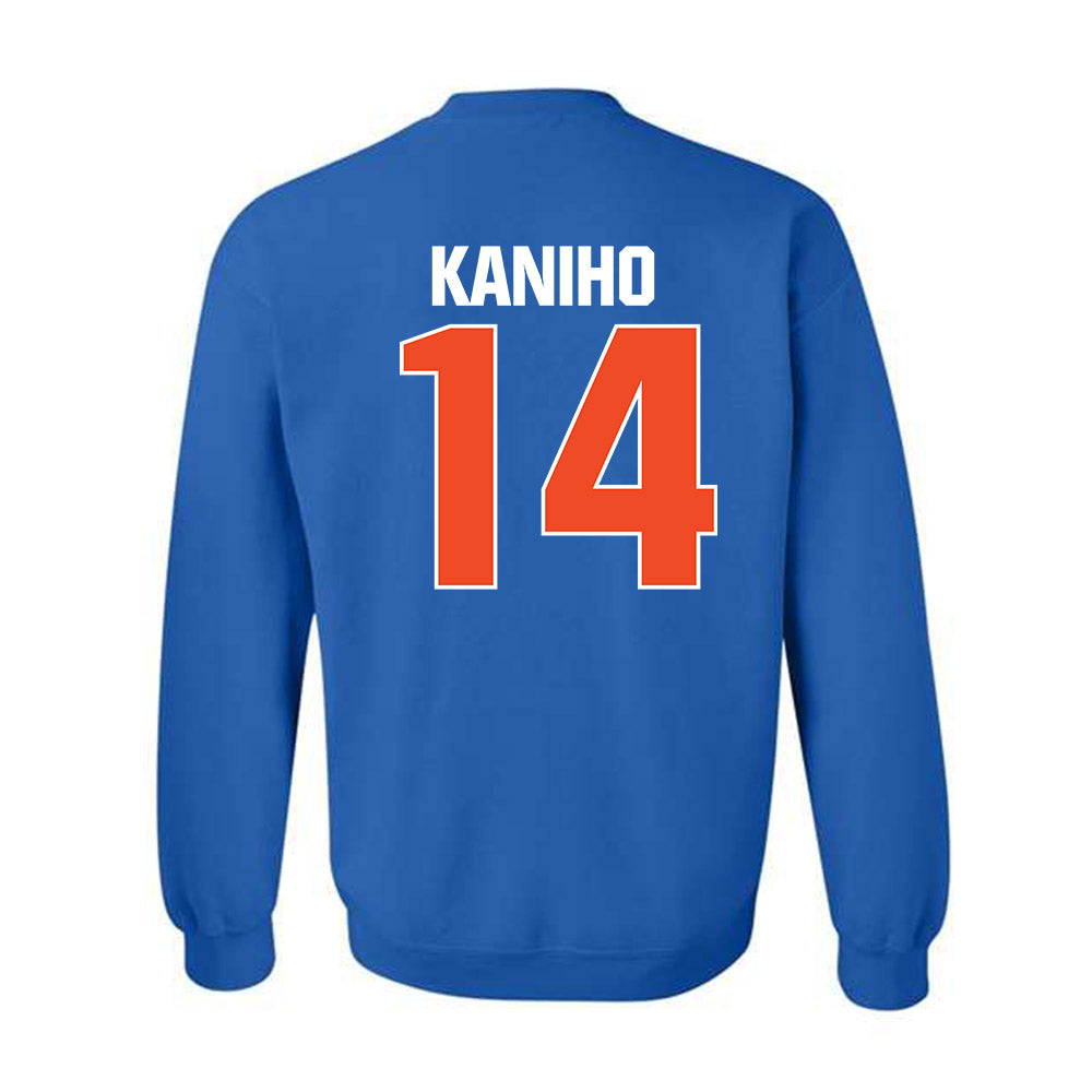 Boise State - NCAA Football : Kaonohi Kaniho - Sport Shersey Crewneck Sweatshirt