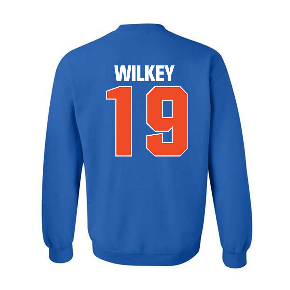 Boise State - NCAA Football : Troy Wilkey - Sport Shersey Crewneck Sweatshirt