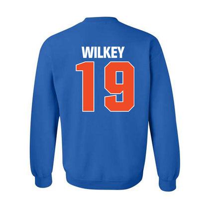 Boise State - NCAA Football : Troy Wilkey - Sport Shersey Crewneck Sweatshirt