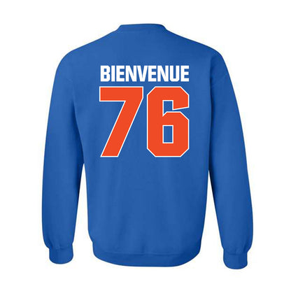 Boise State - NCAA Football : Greg Bienvenue - Sport Shersey Crewneck Sweatshirt