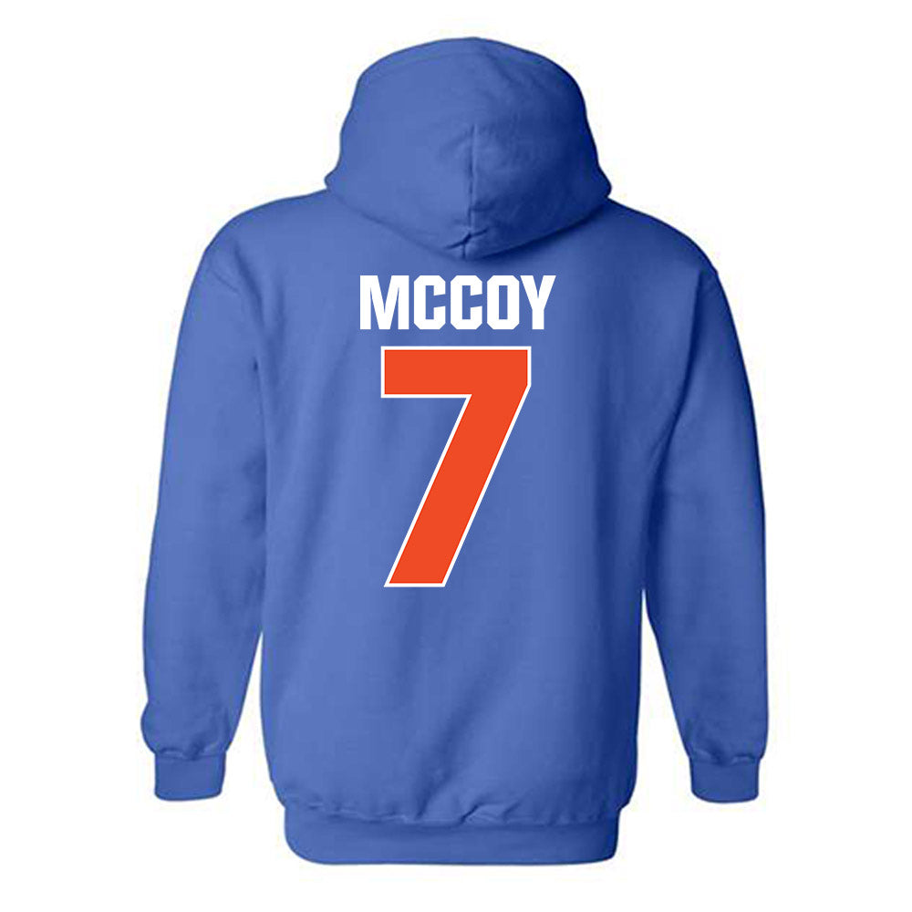 Boise State - NCAA Football : A'Marion MCcoy - Sport Shersey Hooded Sweatshirt