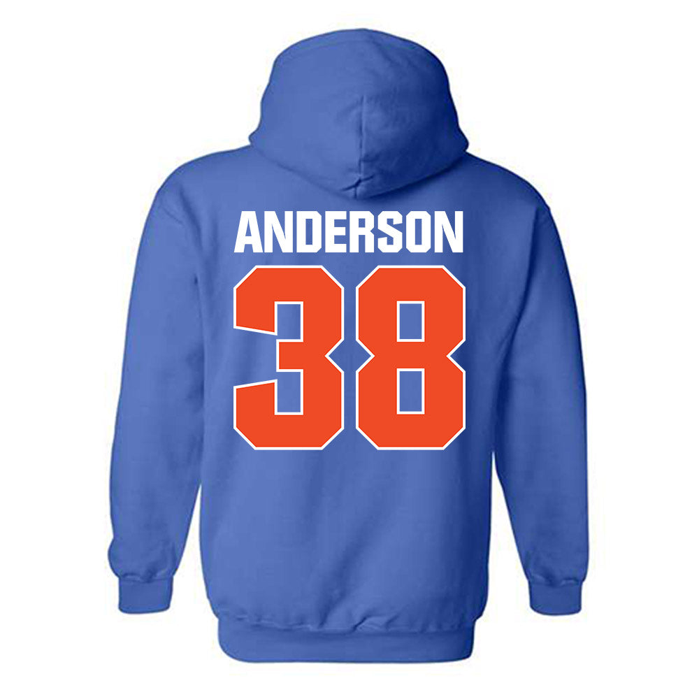 Boise State - NCAA Football : Travis Anderson - Sport Shersey Hooded Sweatshirt