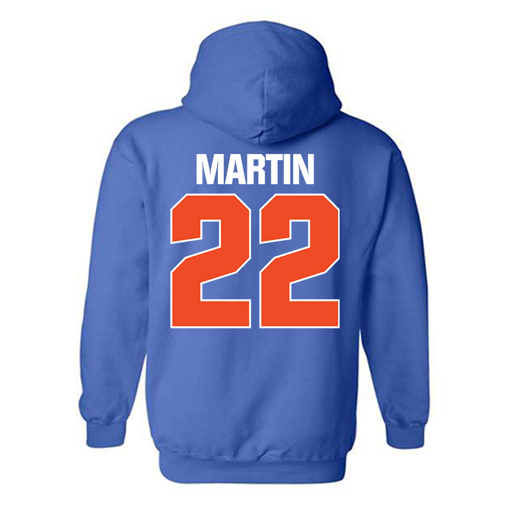 Boise State - NCAA Football : Chase Martin - Sport Shersey Hooded Sweatshirt