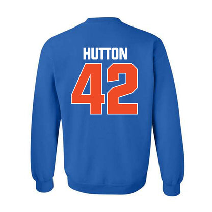 Boise State - NCAA Football : Mason Hutton - Sport Shersey Crewneck Sweatshirt