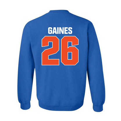 Boise State - NCAA Football : Sire Gaines - Sport Shersey Crewneck Sweatshirt