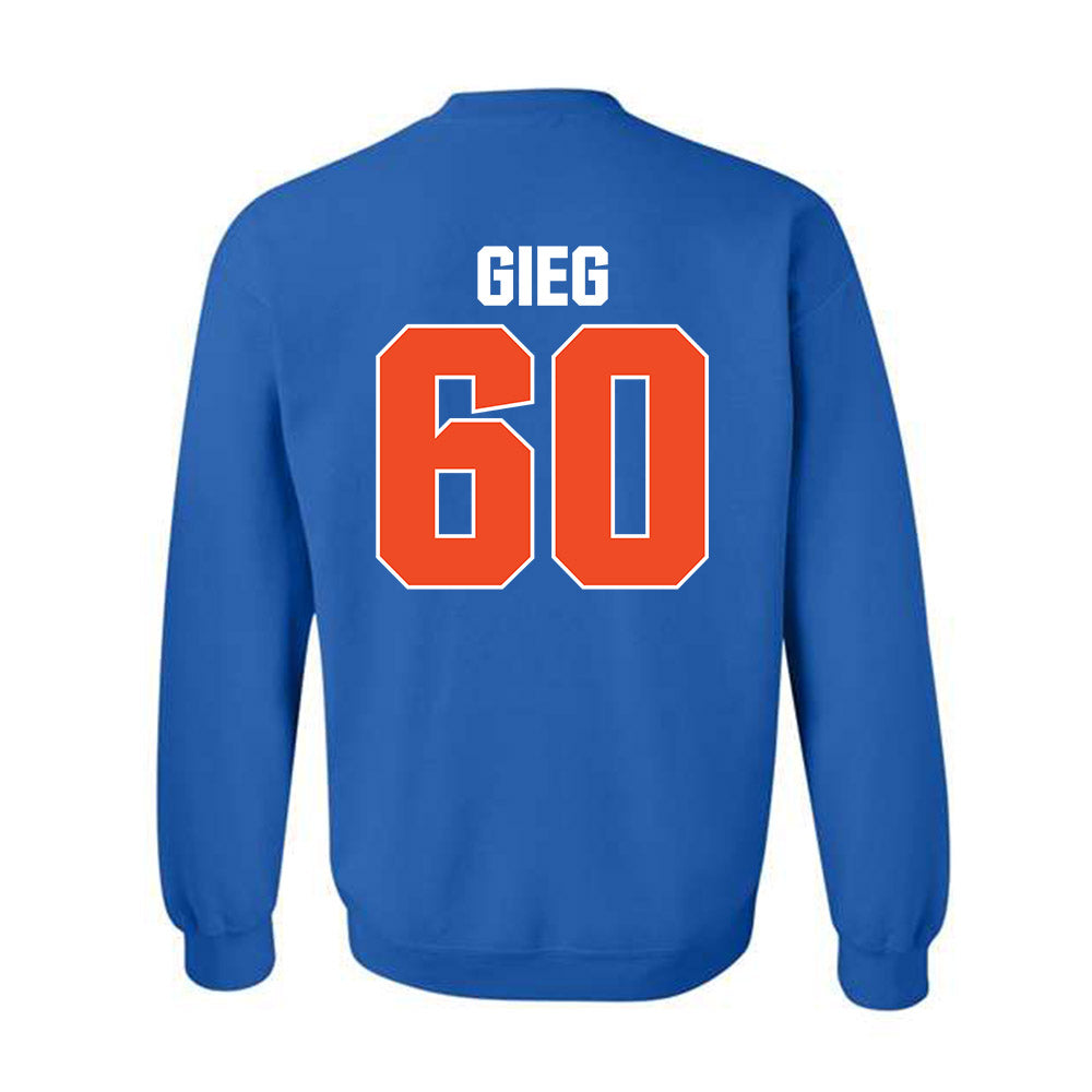 Boise State - NCAA Football : Spencer Gieg - Sport Shersey Crewneck Sweatshirt